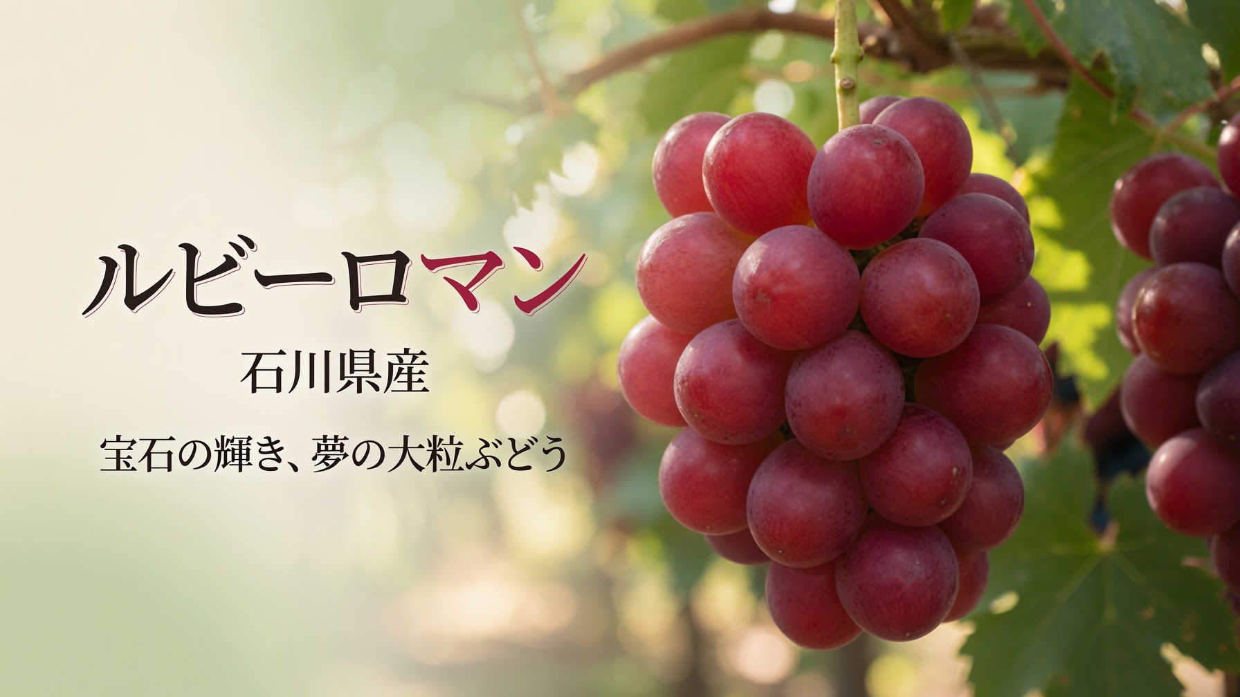 石川県産 ルビーロマン