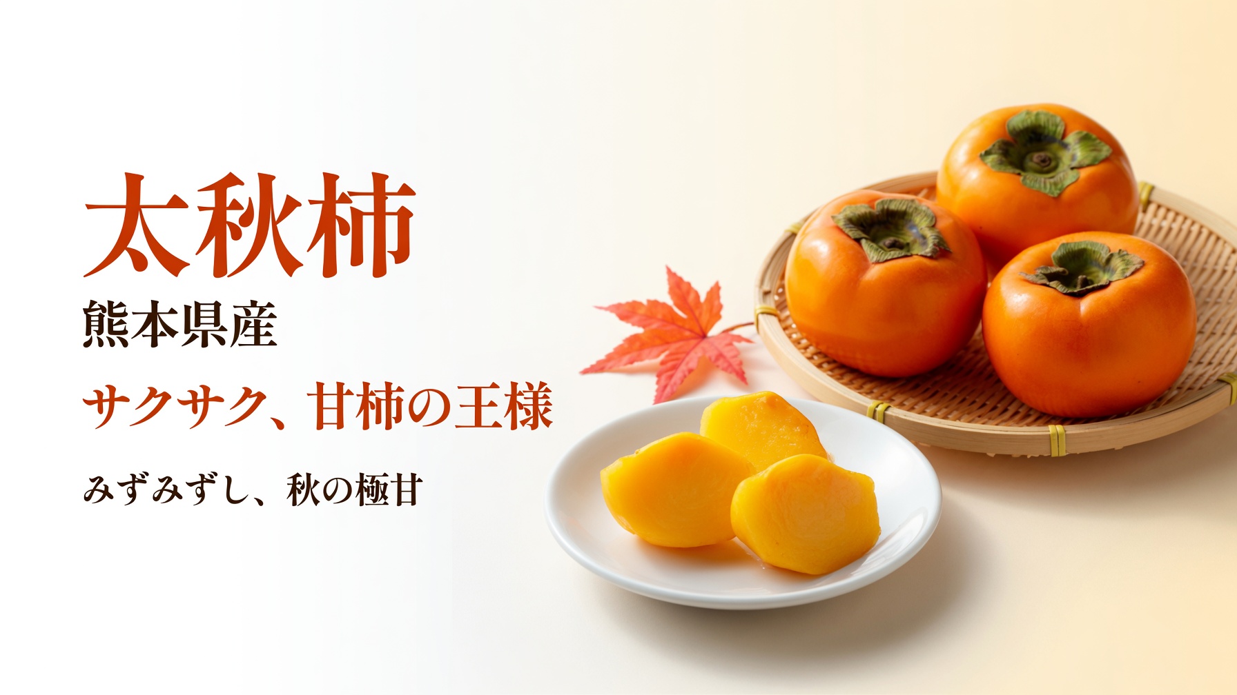 福岡県産 太秋柿